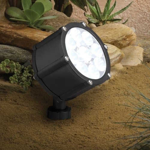 Textured Black Spot Light