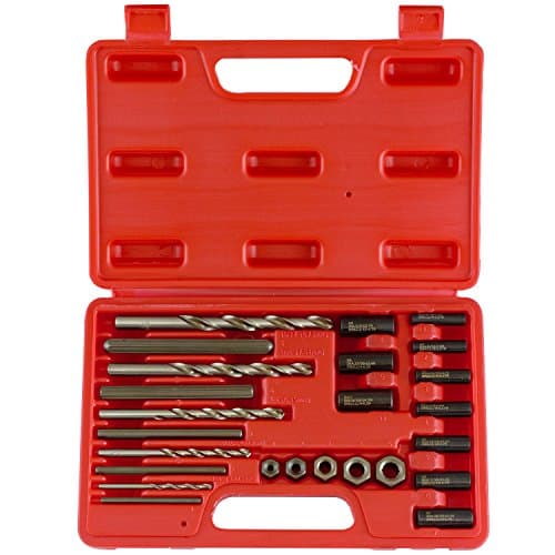 New Screw Extractor | 25pc Drill &amp; Guide Set Remove Broken Bolts Fasteners Easy Out