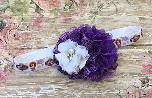 Sofia the first inspired headband by Inspired Bows