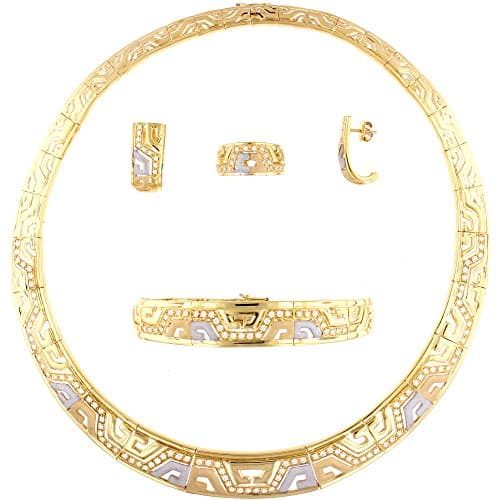 21K Ladies Solid Gold Dubai Set