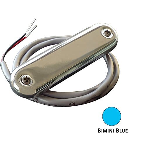 Shadow-Caster LED Lighting SCM-CL-BB-SS-4PACK Shadow-Caster Bimini Blue Courtesy Light W/2' Lead Wire