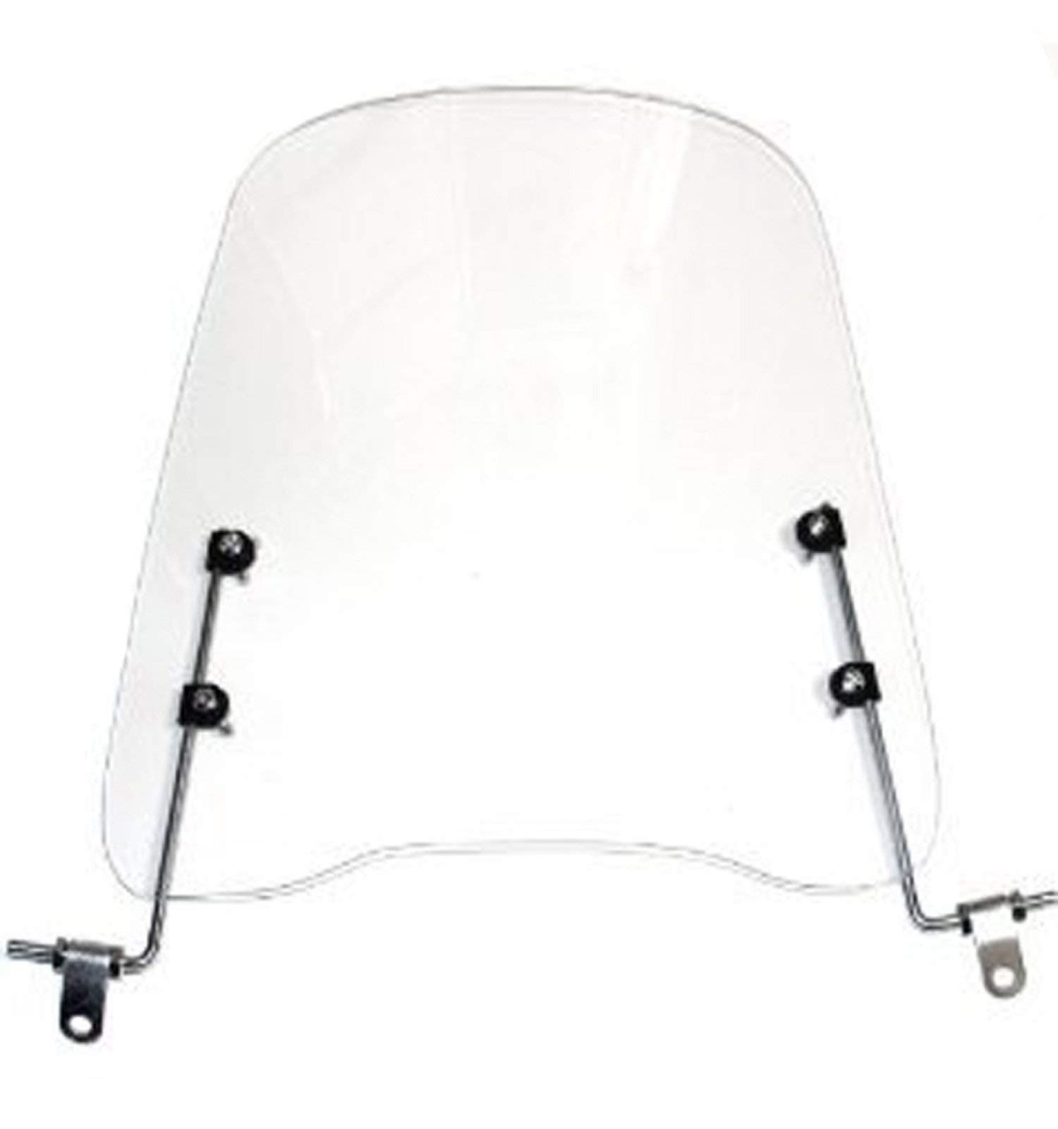 Vertily Motorcycle Windshield Windshield Extension Spoiler Wind Deflector Windscreen Protector for Motorcycle Electric Vehicle Plate Shatterproof Wind-Proof Screen Protector