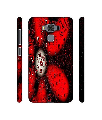 NattyCase Flower Pattern Design 3D Printed Hard Back Case Cover for Asus Zenfone 3 Max ZC553KL