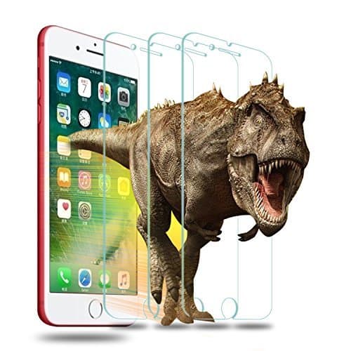 [3-Pack] iPhone 7 Plus Tempered Glass Screen Protector, YepTech 0.22mm Slim 9H Hardness Bubble Free, Anti-Fingerprint, Scratch Coating For iPhone 7 Plus