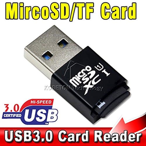 Tehner(TM) USB 3.0 Micro SDXC/SDHC/SD Card Reader Kit , MicroSD TF T-Flash Card USB 3.0 Adapter Converter Tool ,Support Up to 64GB