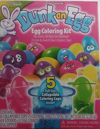 Easter Unlimited Dunk An Egg Coloring Kit