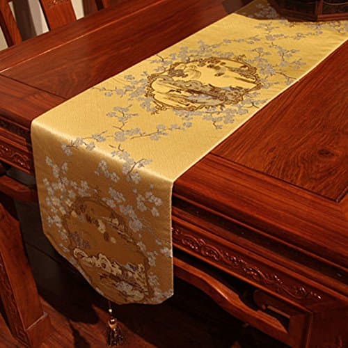 New Style Dining Room Table Flag/Tea Table Runner/Decorative Cloth/Insulating Cloth-C 30x220cm(12x87inch)