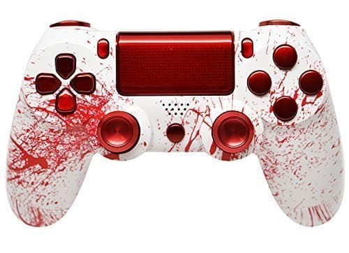 Splashes Playstation 4 Rapid Fire Modded Controller 40 Mods for All Major Shooter Games, Auto Aim, Quick Scope, Sniper Breath, Drop Shot, Auto Run, Mimic and More
