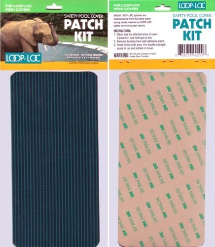 Loop-Loc Safety Cover Patch Kit - Green Mesh