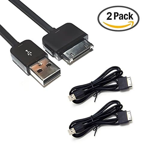 2PACK 5ft USB Sync Data Transfer Charger Power Cable Cord for Microsoft Zune 80 Zune 120 Zune 4 Zune 8 Zune 16 Zune 30GB Zune 4GB 8GB 80GB 120GB Zune HD