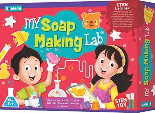 Raj Toy Store Stem Learner Explore My Soap Making Lab (Multicolour)