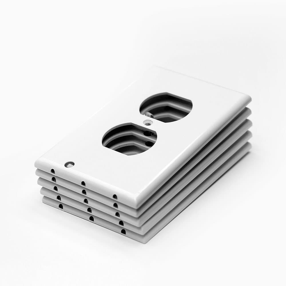 LED Night Light Duplex Outlet Covers - 5 pack