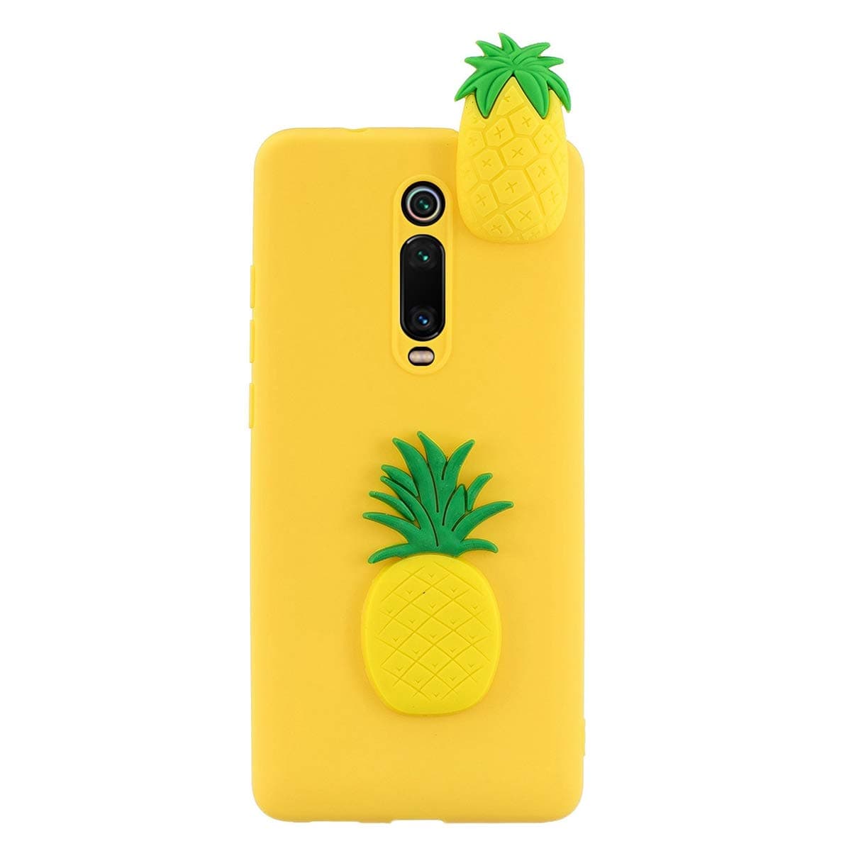 Redmi K20 Case, YINCANG Creative Cute 3D Cartoon Pattern Soft Silicone Flexible TPU Shockproof Protective Case for Xiaomi Redmi K20/Redmi K20 Pro(Mi 9T) 6.39" Pineapple