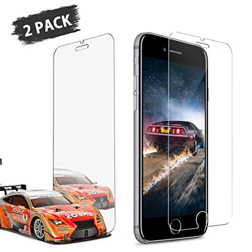 Pasnity Screen Protector for iPhone 8, Screen Protector for iPhone 7, 2Pack Tempered Glass [Case Friendly] Ultra Clear 9H Hardness, [No Bubbles] [Scratch] [Anti-Glare] [Anti Fingerprint]