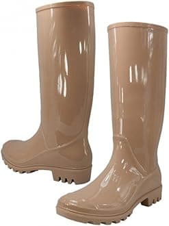 WearIttiWomen Rain Boots Stylish Waterproof Rubber Boots for Ladies
