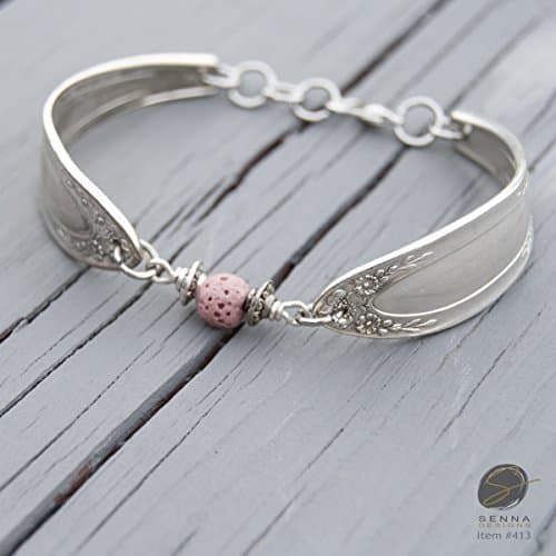 Essential Oil Silverware Spoon Bracelet