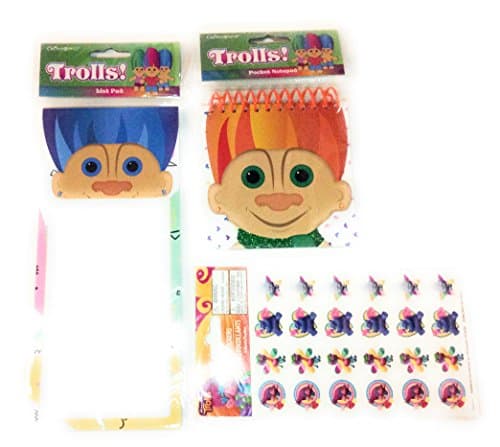 Trolls Pad and Sticker Set