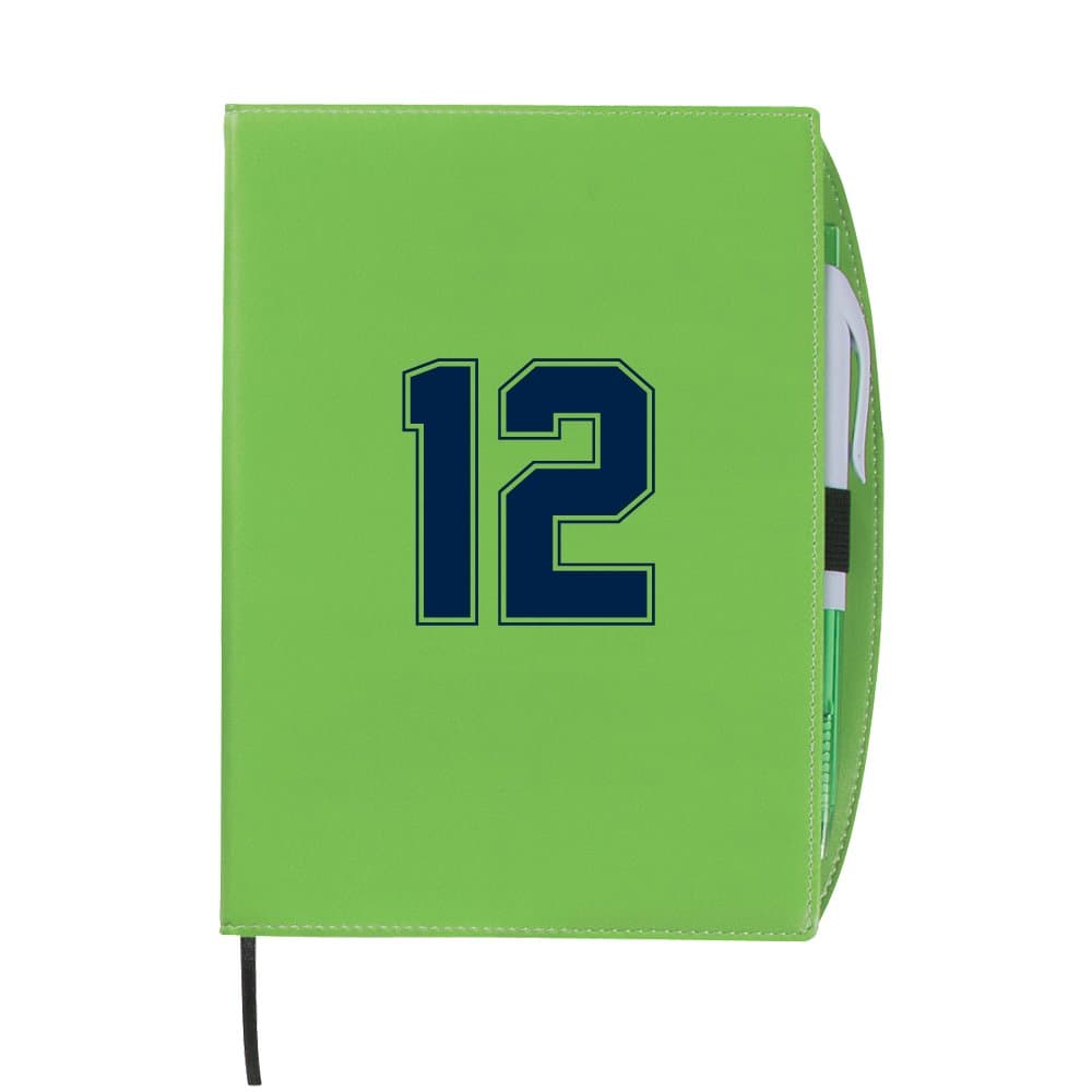 Seattle 12 Notebook with Attached Pen