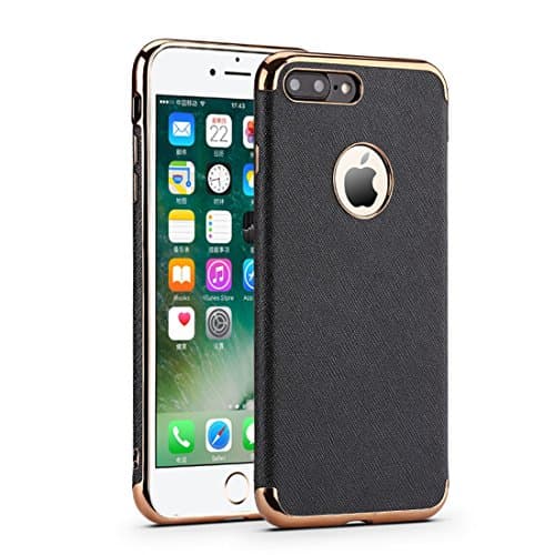 Iphone 7 Plus case,A Trading Slim Soft TPU Back car-Covers for iPhone 7 plus (Black)