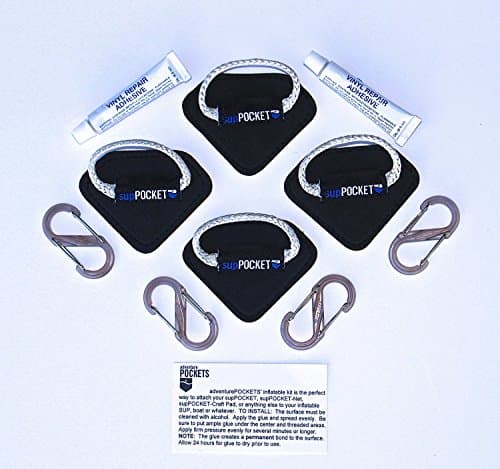supPOCKET Inflatable Kit Suction Cup Fasteners for Inflatable Stand Up Paddleboards