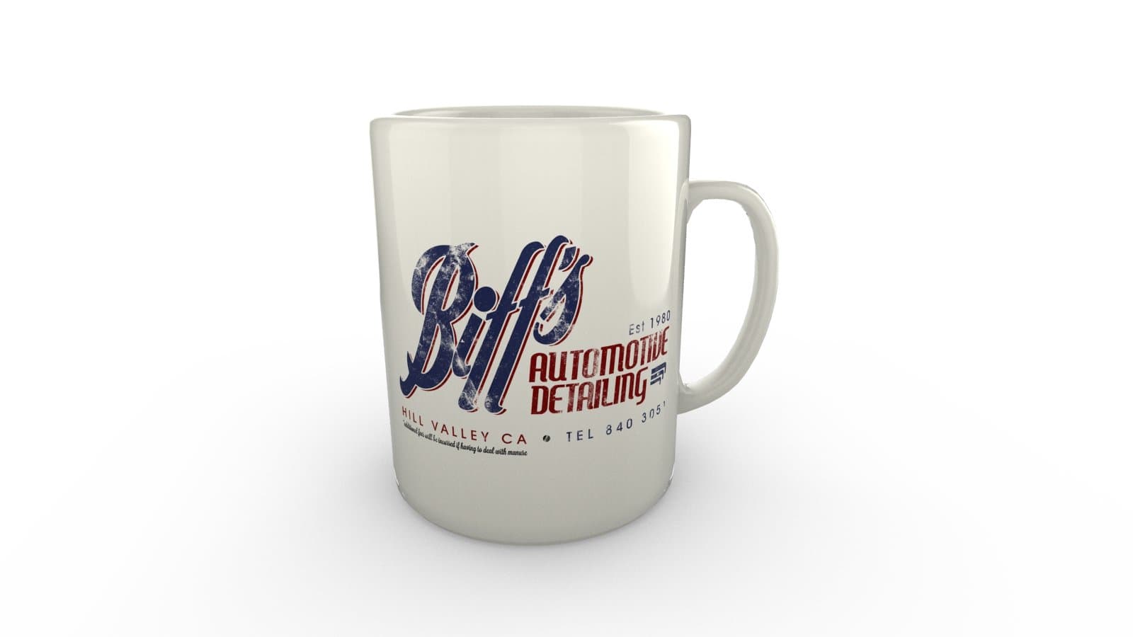 Biff's Auto Detailing - Back To The Future Inspired Mug