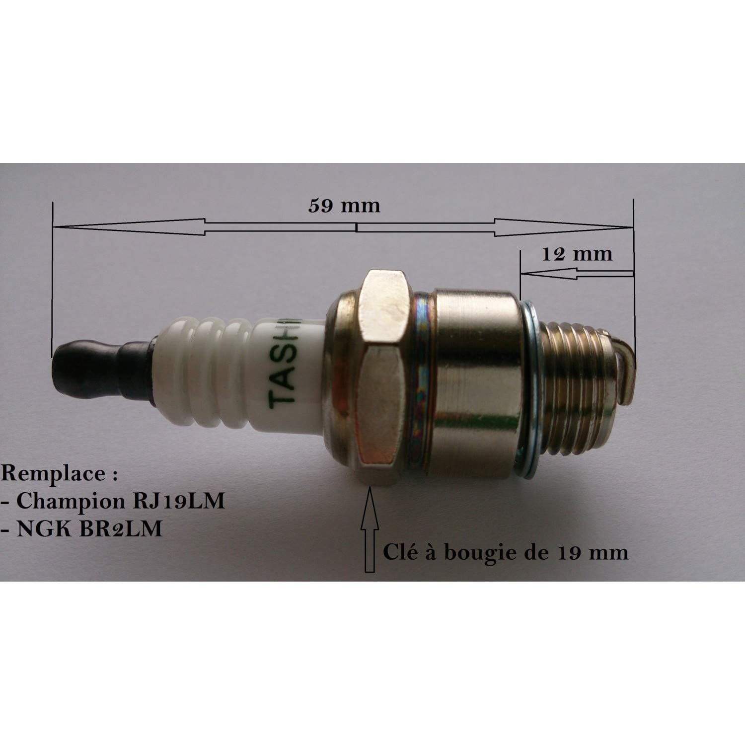 Briggs Stratton Engine Spark Plug to Replace NGK BR2LM Champion RJ19LM