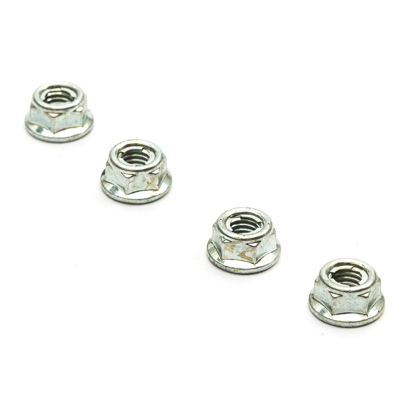 Flange U Nut 6mm x 4 Compatible With Apache RLX Quadzilla Aeon Cobra 100cc Quad Bike 2 Stroke