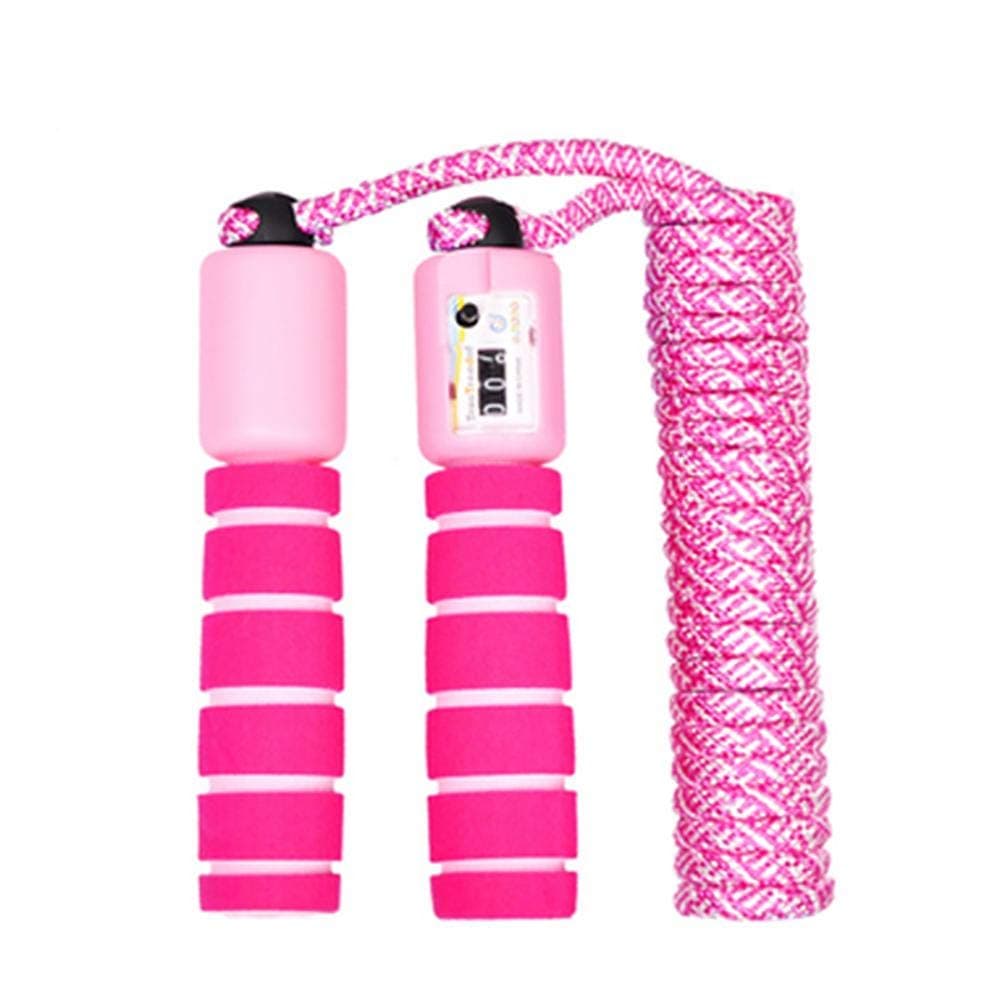 Vaskey Automatic Counting Jump Rope, Tangle-Free Adjustable Skipping Rope with Ergonomic Comfortable Handles, Weight-Loss and Fitness, Fits All Ages
