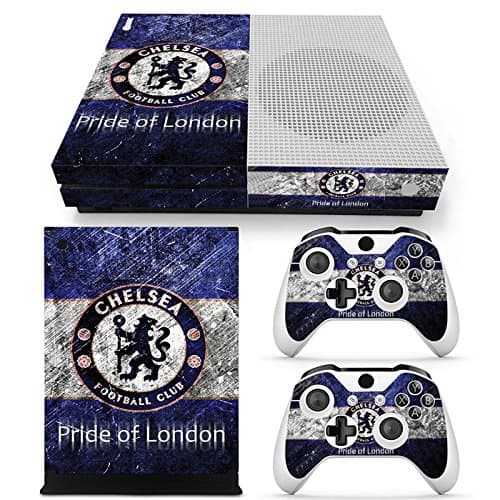 FriendlyTomato Xbox One S Console and Wireless Controller Skin Set - Soccer - XboxOne S XOS Sticker Vinyl