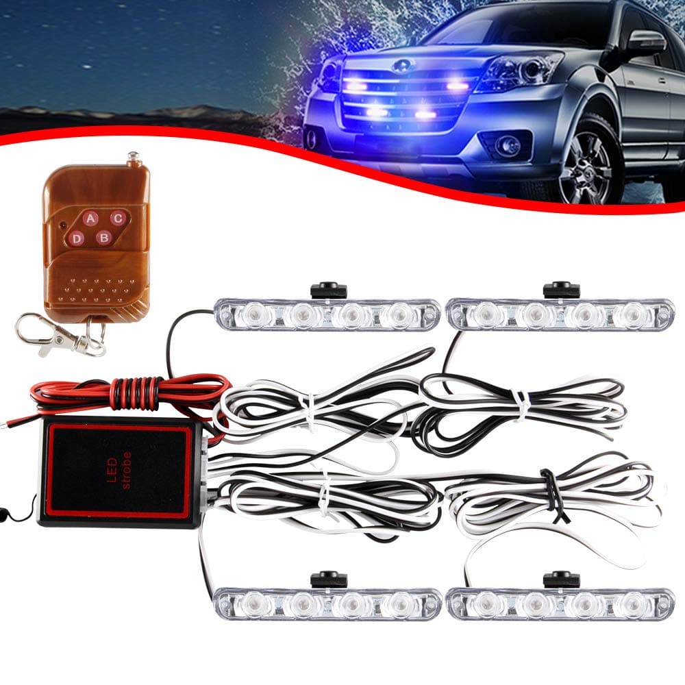 4 in 1 Wireless Remote Emergency Warning Light