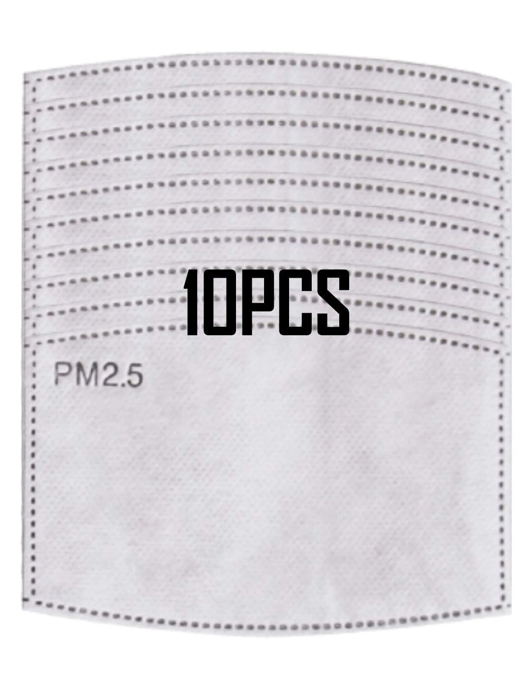 Mocure Activated Carbon Filter PM 2.5 Replaceable Face Mask Filter Reusable Protective Mask Filter with Mouth Mask