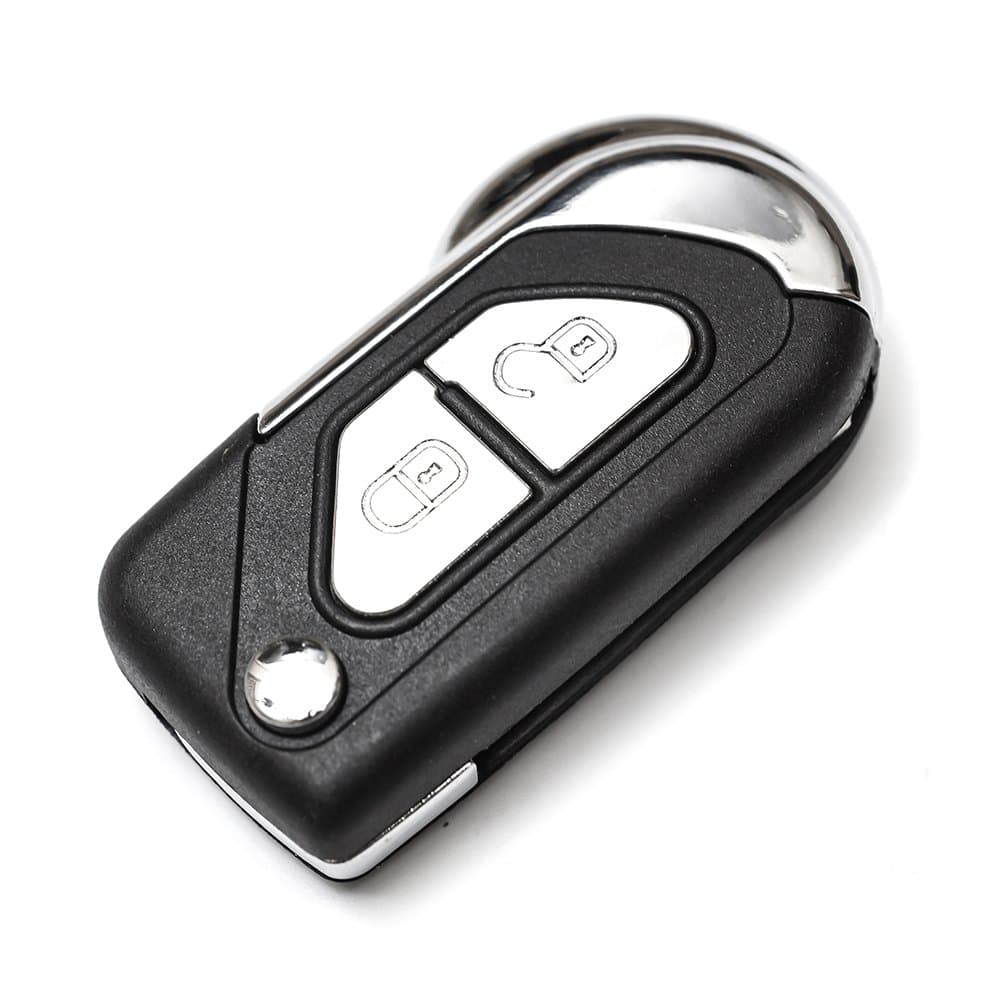 2 Buttons KEY CASE FLIP WITH Essel Remote Control Auto Key for Citroen C3/DS3