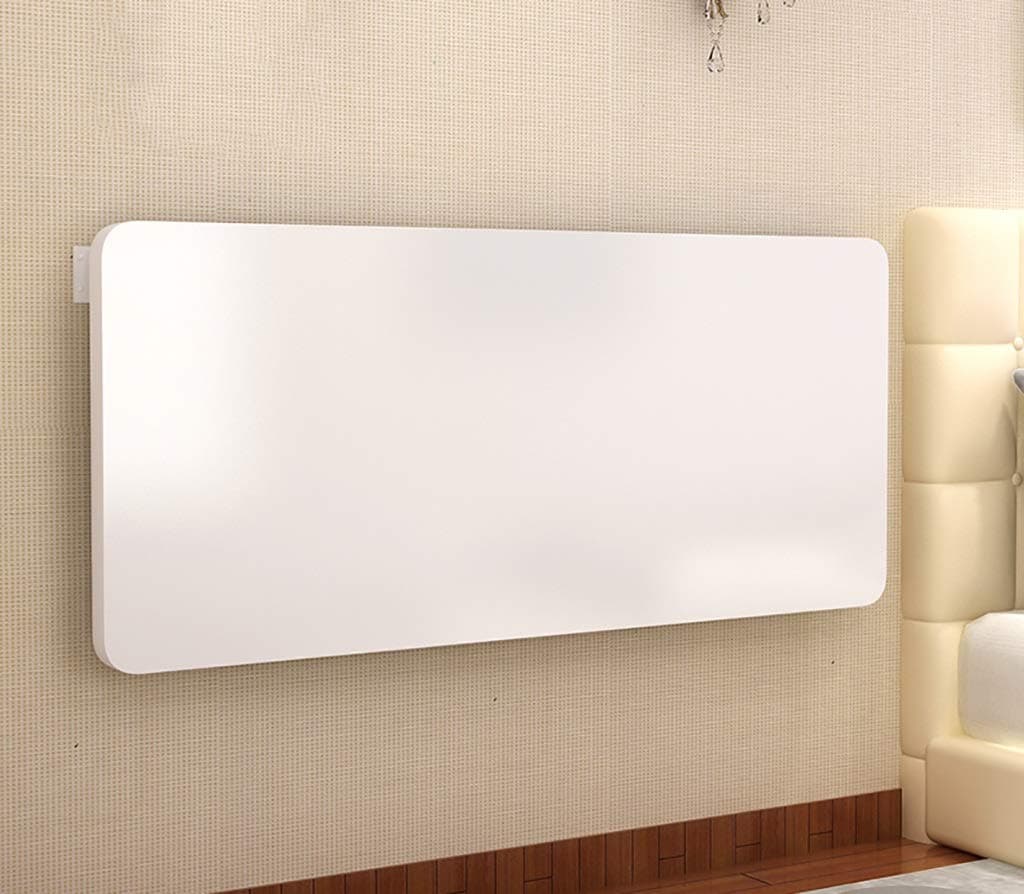 PPOSH Folding Table White Wall-mounted Piano Paint Computer Table Kitchen Table Support Frame Laptop stand (Size : 80x40cm)