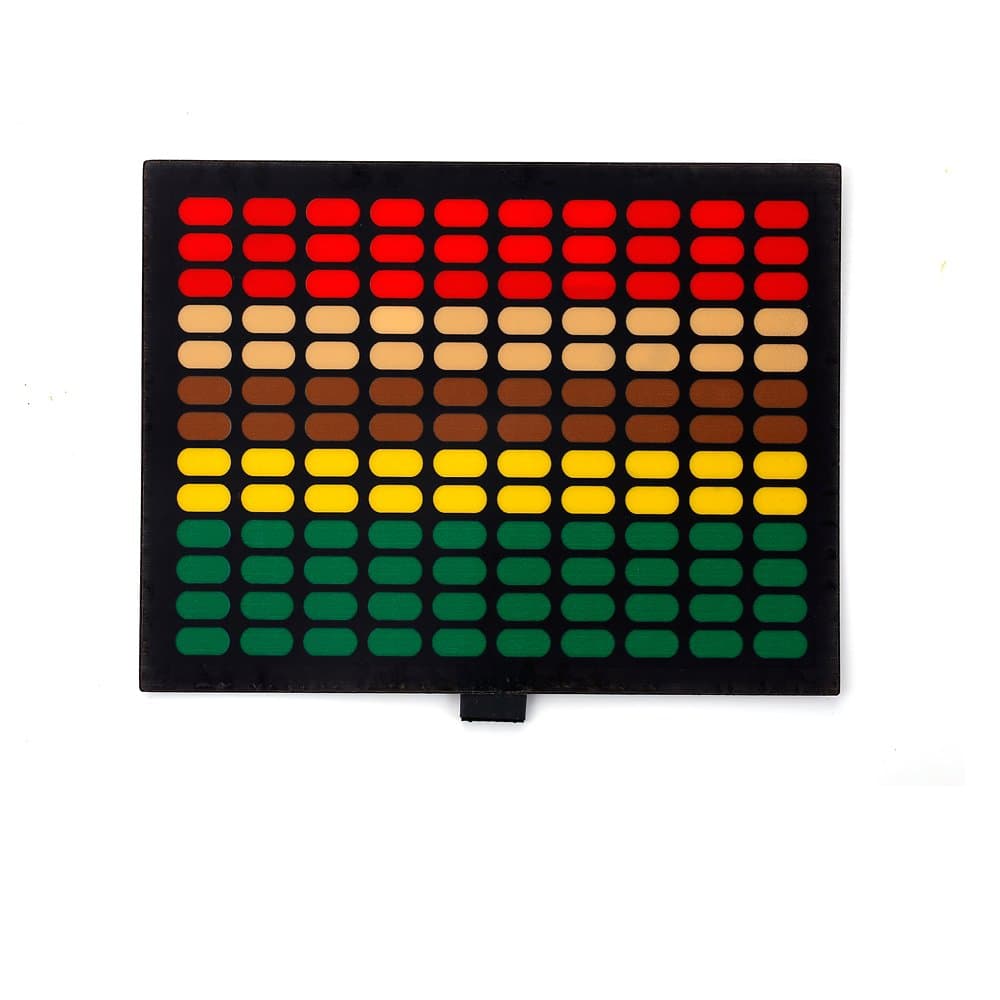 Sound Activated Flashing Light Up Down Speaker LED Panel with Sensor (Melody)