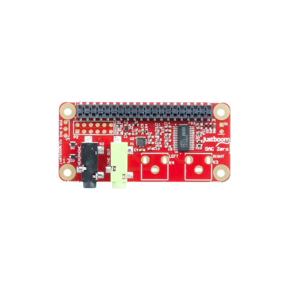 JustBoom DAC Zero for the Raspberry Pi Zero