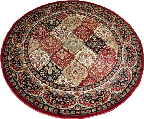 Dean Panel Kerman 5' 3" Round Rug
