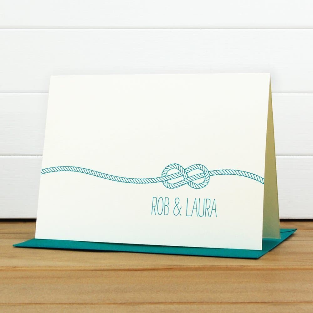 Knot Personalized Stationery Set
