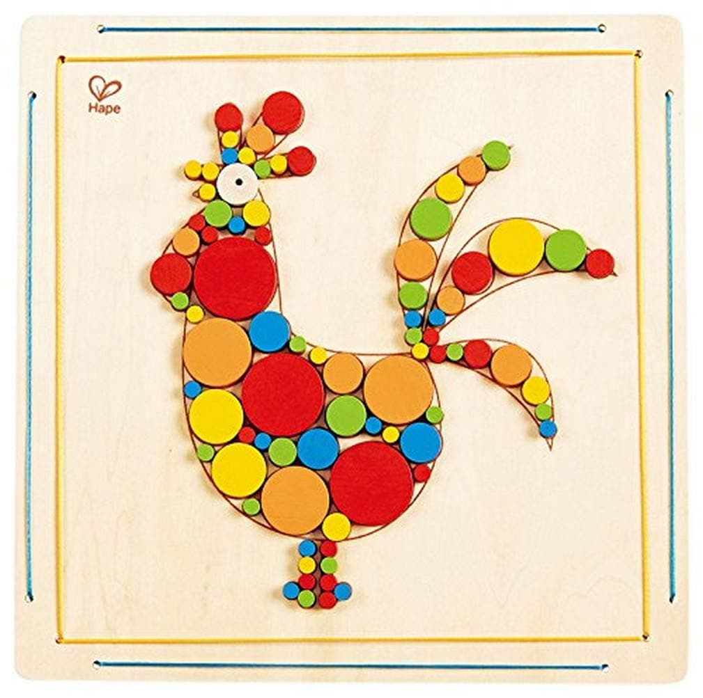 Hape HAP-E5129 Rooster Mosaic