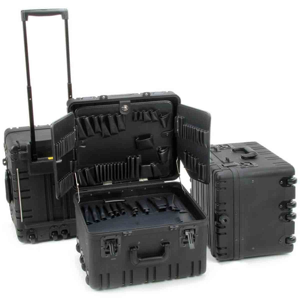 Tool Case Silver Eagle Side Pull 12" Deep Black