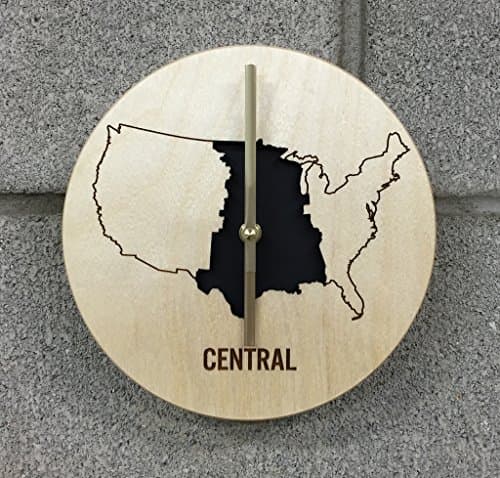 Reed Wilson Design Central Time Zone Clock