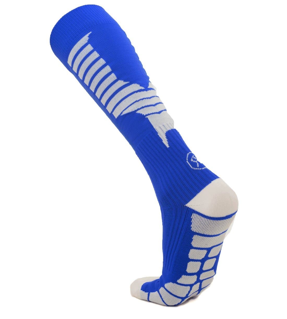 RadoKane Athletic Compression Socks Blue With White