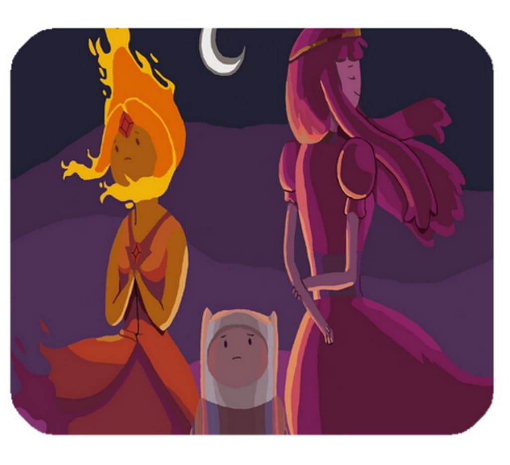 Flame Princess Theme Computer Game Mouse Pad Mats