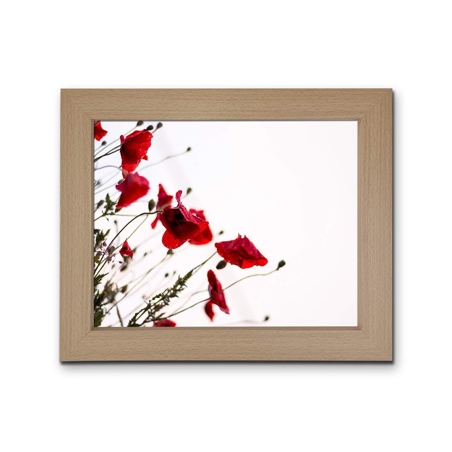 Tailored Frames Square Design MDF Picture and Photo Frames, Beech, 40 x 40cm