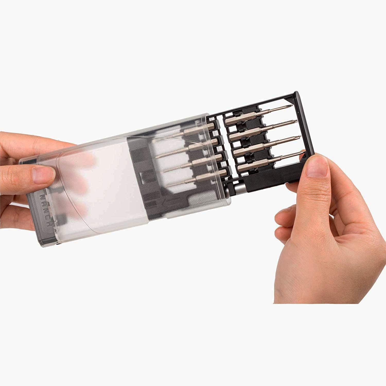 1603 Mini Screwdriver Set Tiny Micro Screw Driver Kit for Glasses iPhone Computer Laptop Tablets MacbookPro,16 Pieces Magnetic Screwdriver Bit Set by Nanch