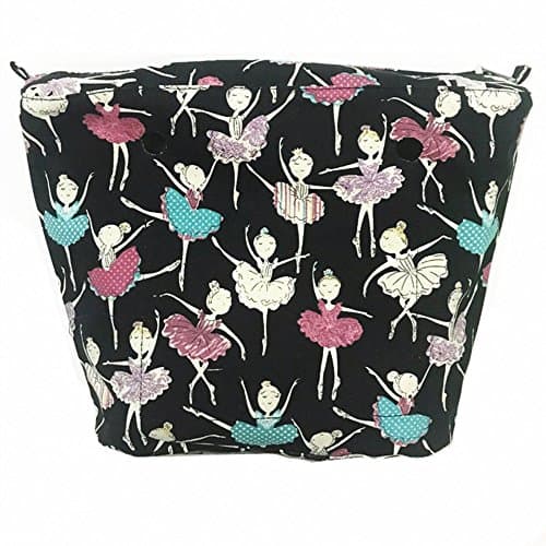 obag handbag inner lining Insert Zipper Pocket For Classic Obag Canvas insert with inner waterproof coating for O bag