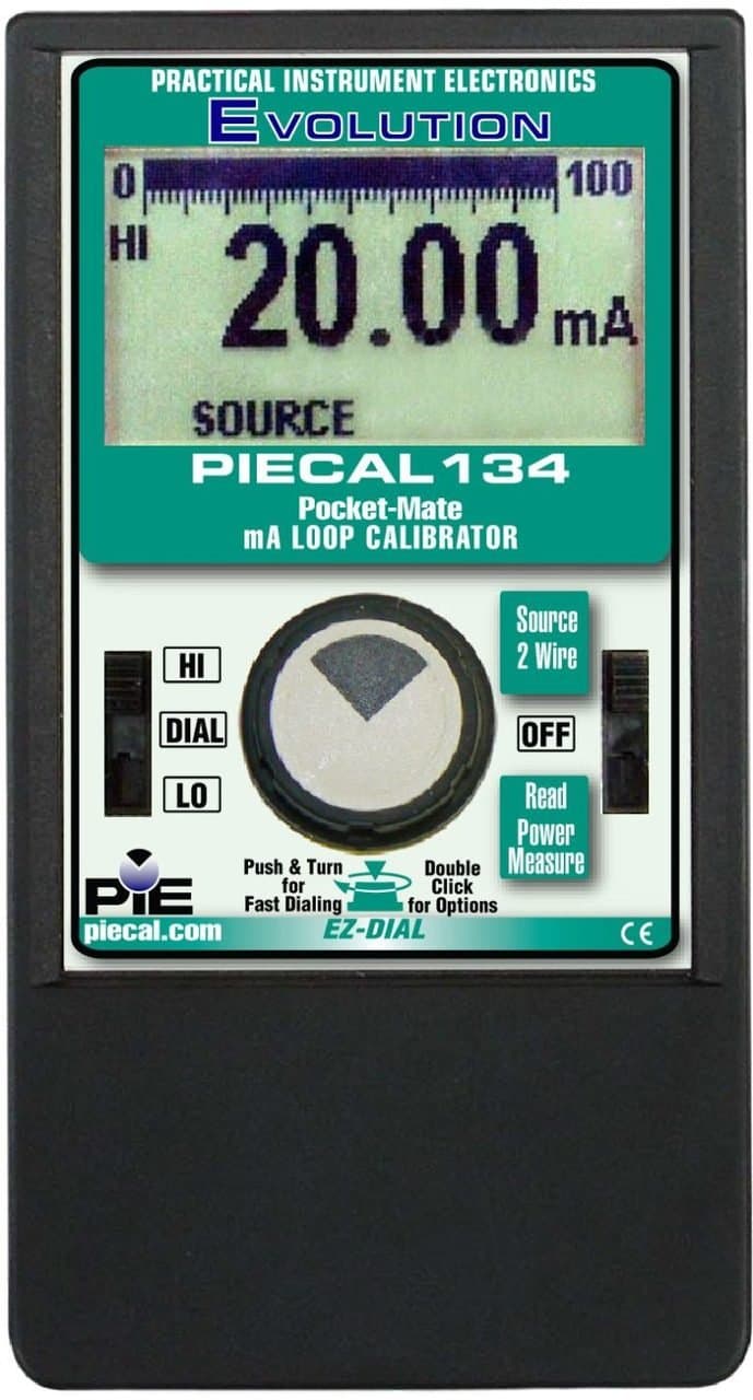 PIE Model 134 Pocket-Mate Milliamp Loop Calibrator