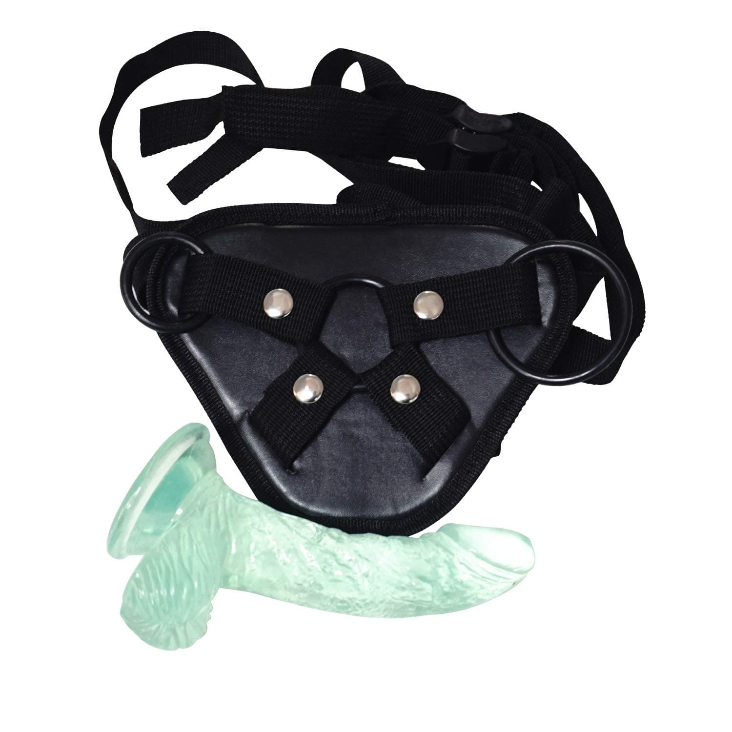 Small Size Beginner Strapon Play Removable Type (Green)