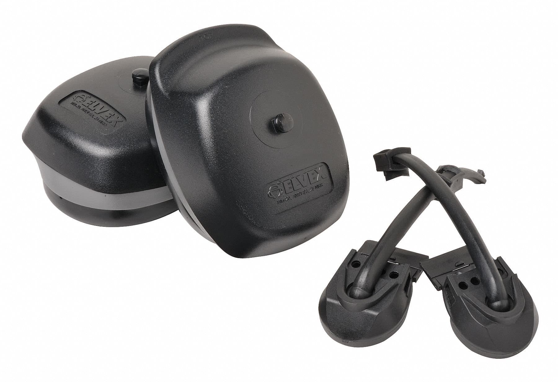 Ear Muff, 25dB, Cap Mount, Black