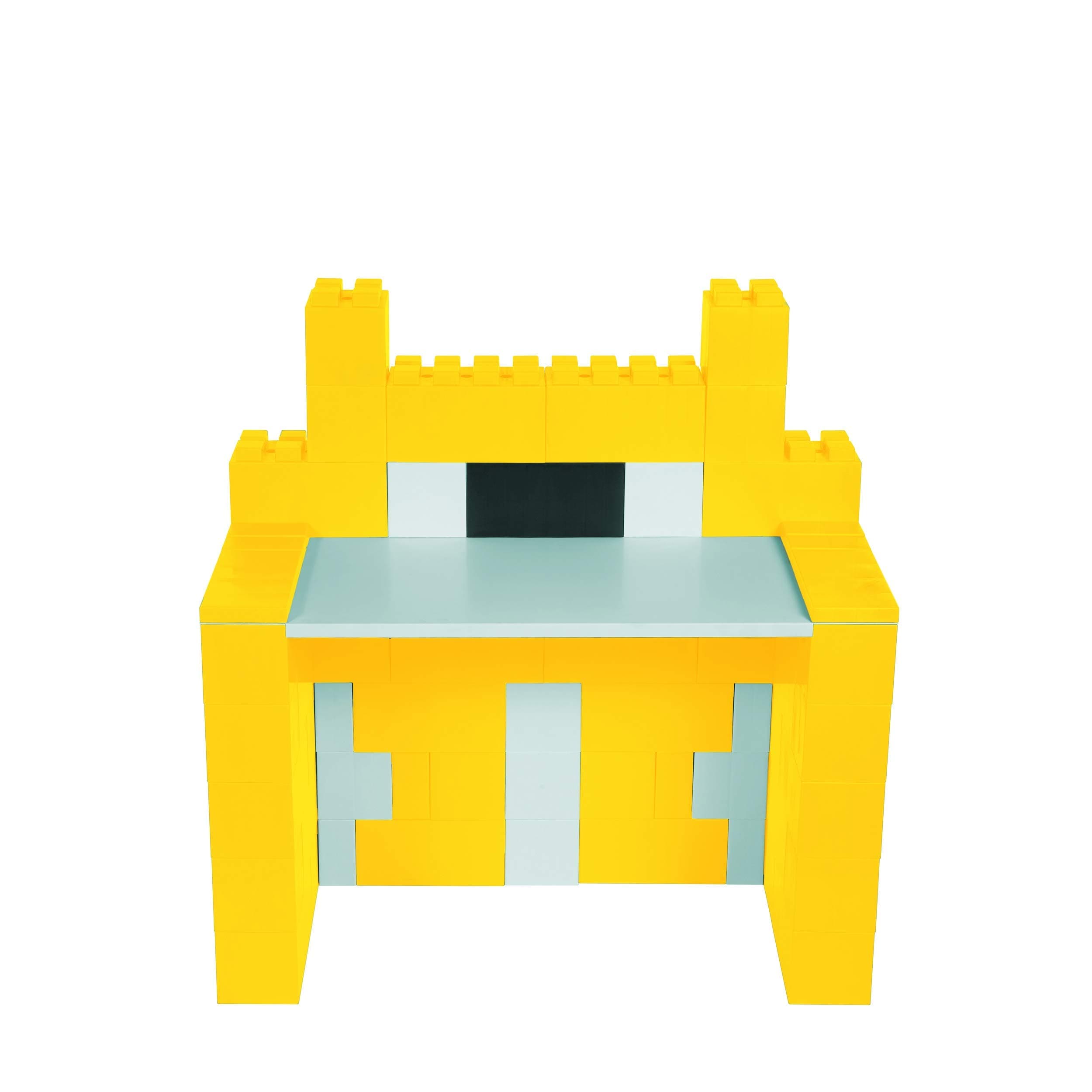 EverBlock Monster Yellow Desk, Multi