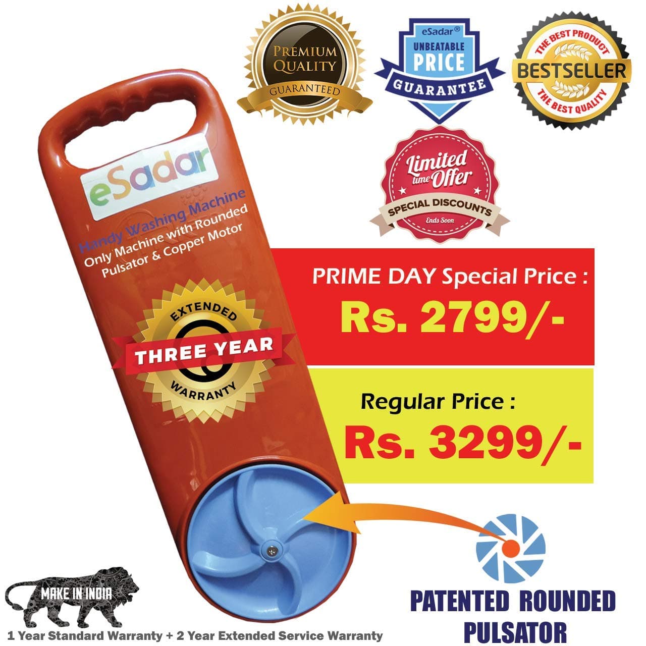 eSadar Handy Washing Machine